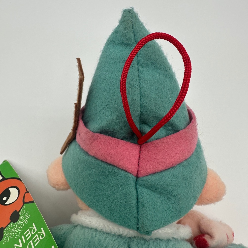 Stuffins Herbie the Elf Plush 1999 Rudolph Misfit Toys Spotted Elephant CVS 7.5" - Picture 9 of 13